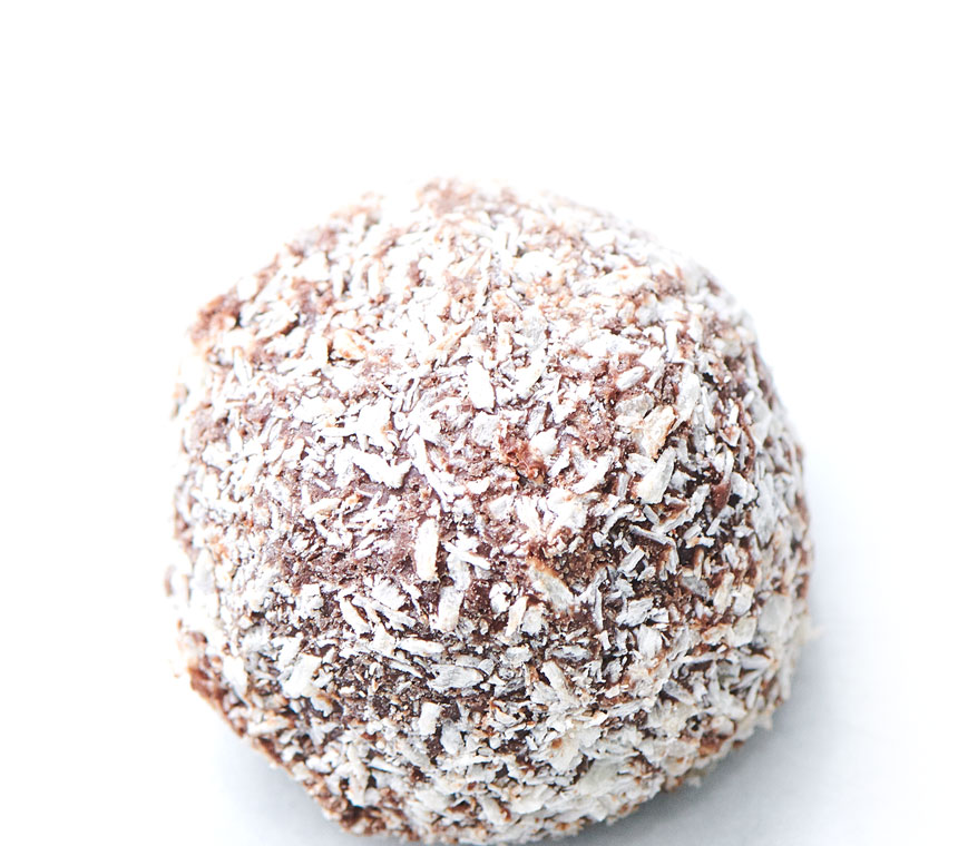large chocolate ball for home footer